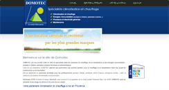 Desktop Screenshot of domotec-aix.com